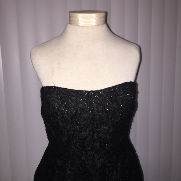 J. Crew Women's Black Strapless Dress Size 10 - Picture 2 of 6